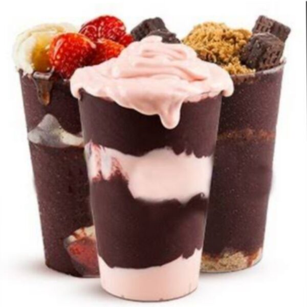 Açaí c/ sorvete de morango 500 ml